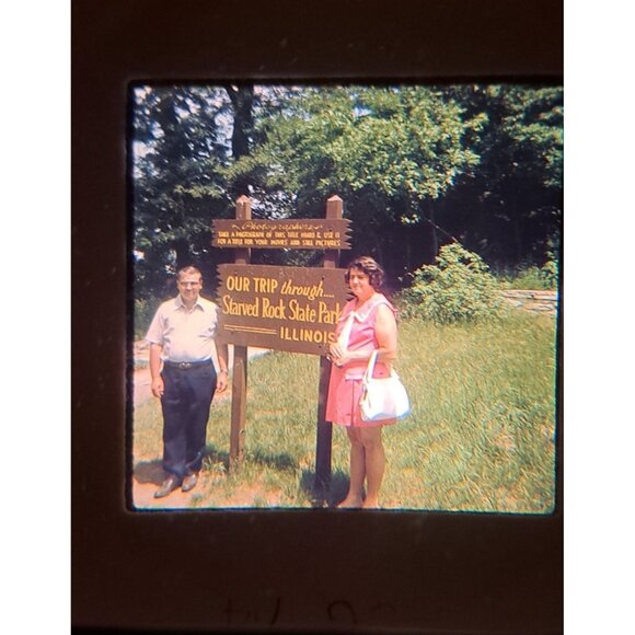 Vintage Family Vacation Slides 31 From 1973-1975 Christmas Lion Country Beach - Picture 8 of 16